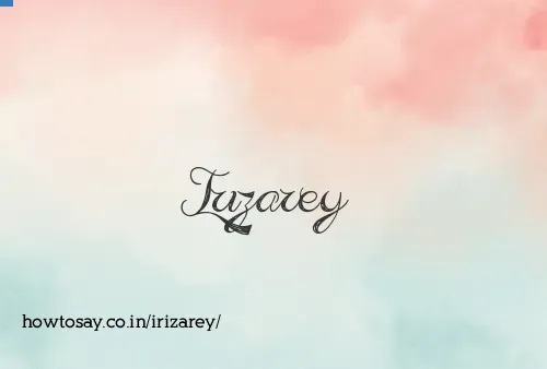 Irizarey