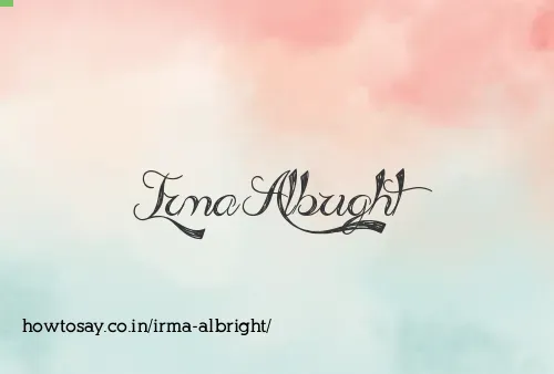 Irma Albright