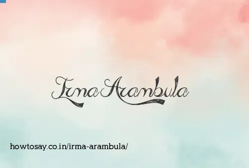 Irma Arambula