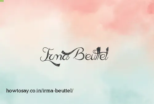 Irma Beuttel