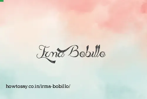 Irma Bobillo