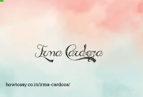 Irma Cardoza