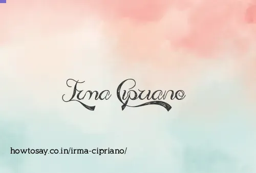 Irma Cipriano