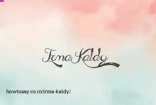 Irma Kaldy