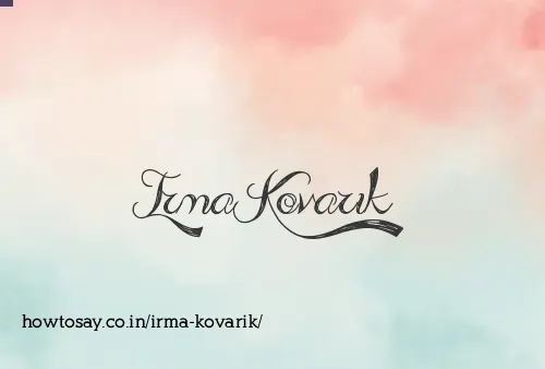 Irma Kovarik