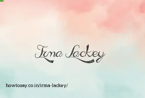 Irma Lackey