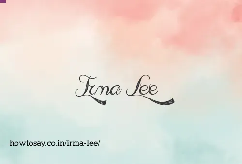 Irma Lee