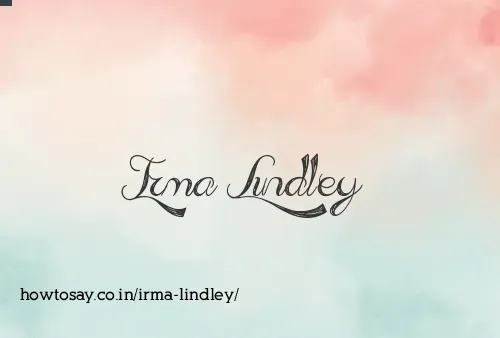 Irma Lindley