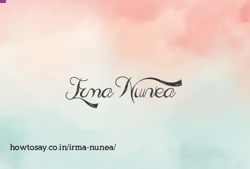 Irma Nunea