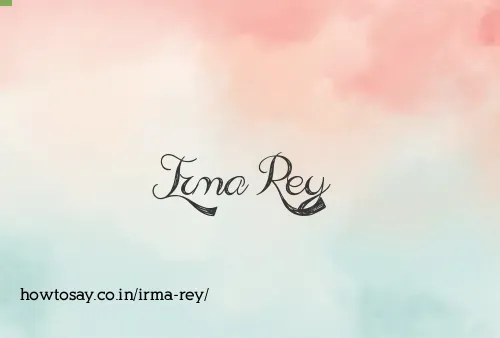 Irma Rey