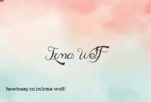 Irma Wolf
