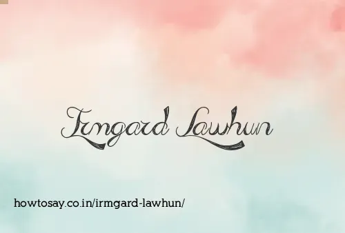 Irmgard Lawhun