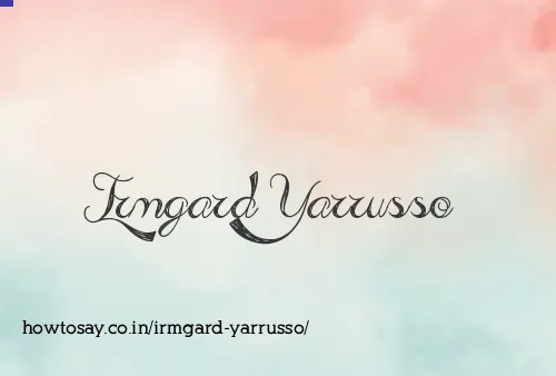 Irmgard Yarrusso