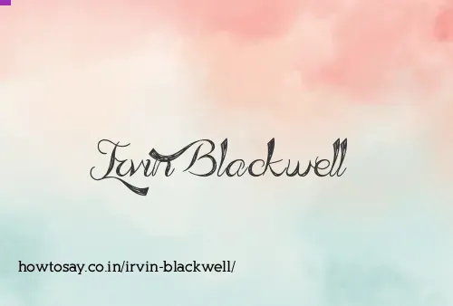 Irvin Blackwell