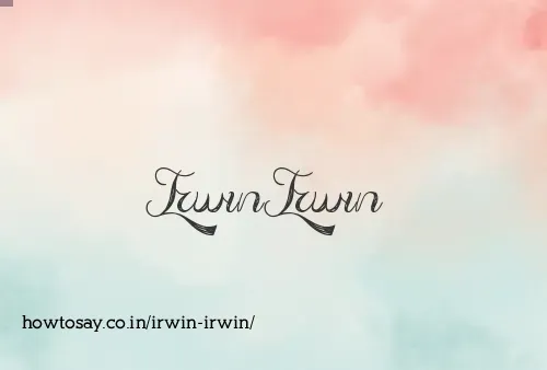 Irwin Irwin