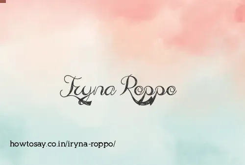 Iryna Roppo