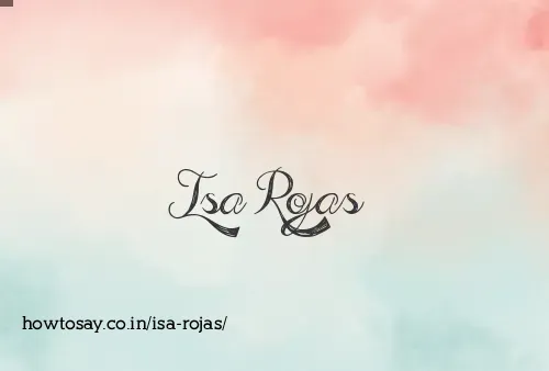 Isa Rojas