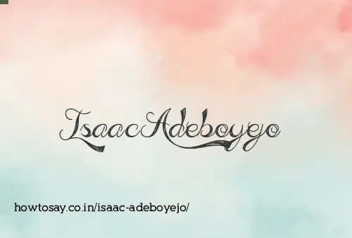 Isaac Adeboyejo