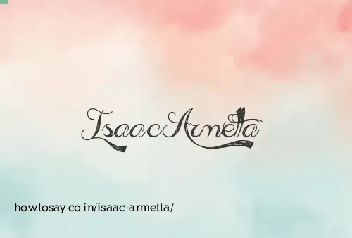 Isaac Armetta
