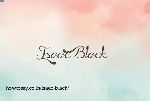 Isaac Black