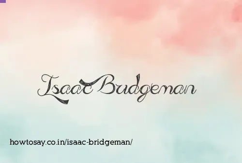 Isaac Bridgeman
