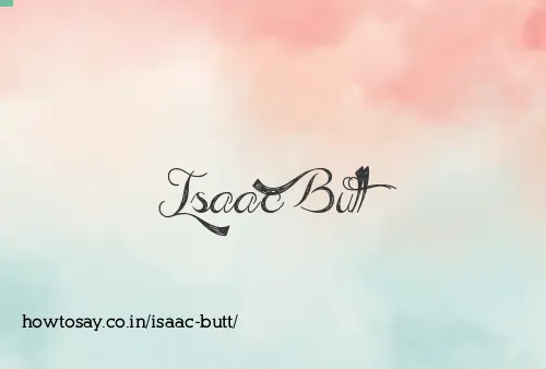 Isaac Butt