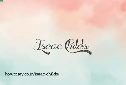 Isaac Childs