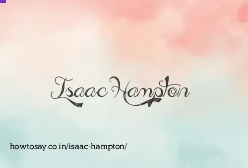 Isaac Hampton