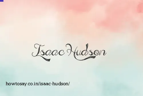 Isaac Hudson