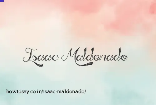 Isaac Maldonado