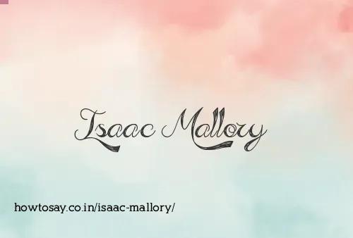Isaac Mallory