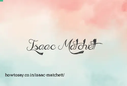 Isaac Matchett