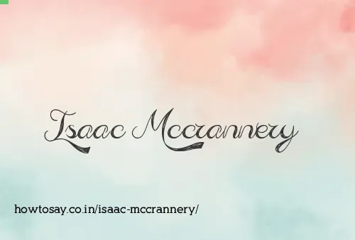 Isaac Mccrannery