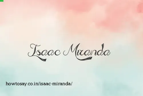 Isaac Miranda