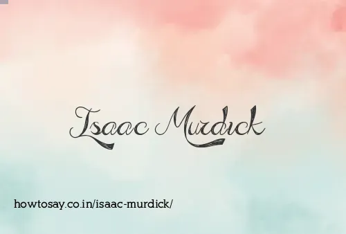 Isaac Murdick
