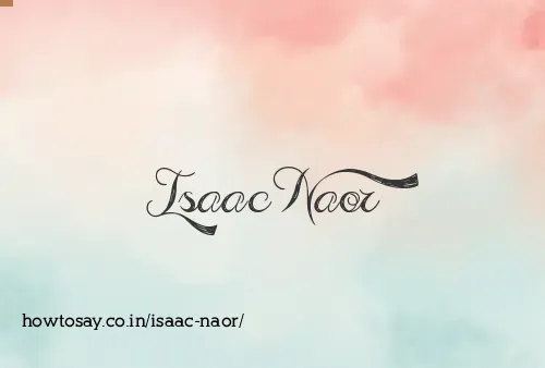 Isaac Naor