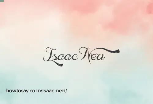 Isaac Neri