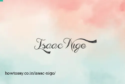 Isaac Nigo