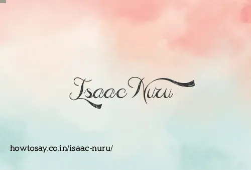 Isaac Nuru