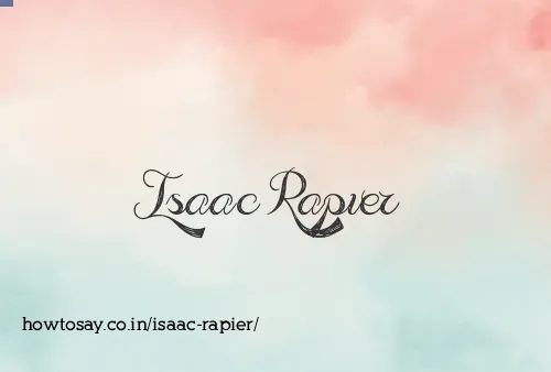 Isaac Rapier