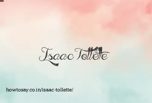 Isaac Tollette