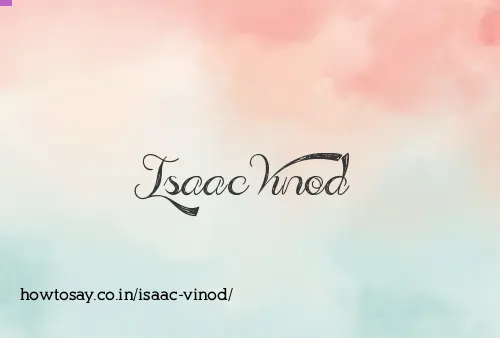 Isaac Vinod