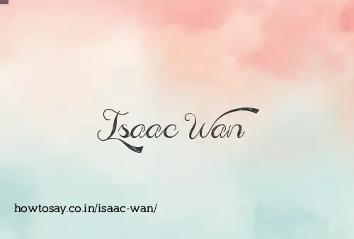 Isaac Wan