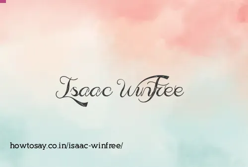 Isaac Winfree