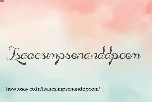 Isaacsimpsonanddpcom