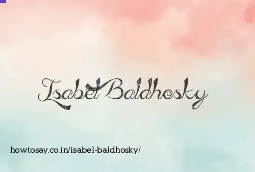 Isabel Baldhosky