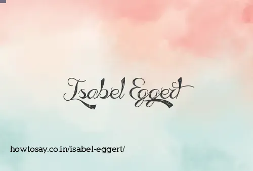 Isabel Eggert