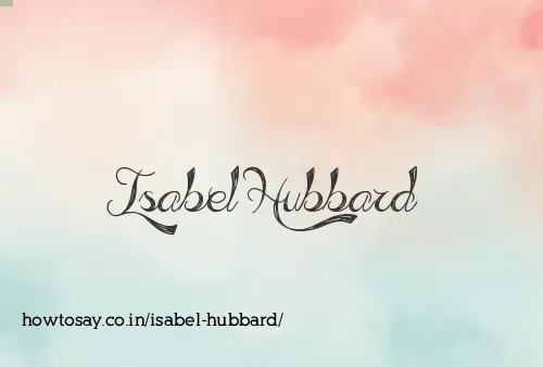 Isabel Hubbard