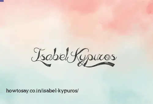 Isabel Kypuros