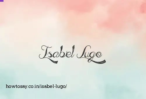 Isabel Lugo